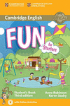 FUN FOR STARTERS STUDENT'S BOOK WITH AUDIO WITH ONLINE ACTIVITIES 3RD EDITION