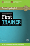 FIRST TRAINER SIX PRACTICE TESTS WITH ANSWERS WITH AUDIO 2ND EDITION