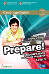 CAMBRIDGE ENGLISH PREPARE! LEVEL 3 STUDENT'S BOOK AND ONLINE WORKBOOK WITH TESTB