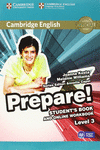 CAMBRIDGE ENGLISH PREPARE! LEVEL 3 STUDENT'S BOOK AND ONLINE WORKBOOK