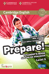 CAMBRIDGE ENGLISH PREPARE! LEVEL 5 STUDENT'S BOOK AND ONLINE WORKBOOK WITH TESTB