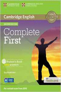 COMPLETE FIRST STUDENT'S BOOK WITH ANSWERS WITH CD-ROM WITH TESTBANK 2ND EDITION