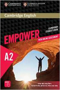 CAMBRIDGE ENGLISH EMPOWER ELEMENTARY STUDENT'S BOOK WITH ONLINE ASSESSMENT AND P