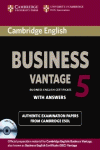 CAMBRIDGE ENGLISH BUSINESS 5 VANTAGE SELF-STUDY PACK (STUDENT'S BOOK WITH ANSWER