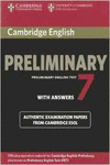 CAMBRIDGE ENGLISH PRELIMINARY 7 STUDENT'S BOOK PACK (STUDENT'S BOOK WITH ANSWERS