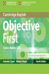 OBJECTIVE FIRST CLASS AUDIO CDS (2) 4TH EDITION