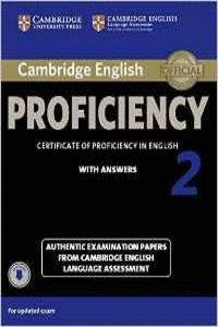 CAMBRIDGE ENGLISH PROFICIENCY 2 STUDENT'S BOOK WITH ANSWERS WITH AUDIO