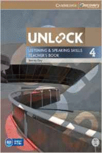 UNLOCK LEVEL 4 LISTENING AND SPEAKING SKILLS TEACHER'S BOOK WITH DVD