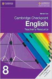 CAMBRIDGE CHECKPOINT ENGLISH TEACHER'S RESOURCE 8