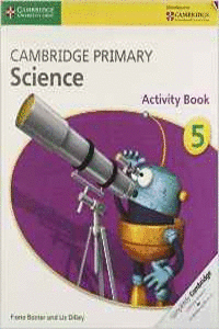 CAMBRIDGE PRIMARY SCIENCE STAGE 5 ACTIVITY BOOK