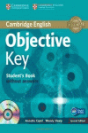 OBJECTIVE KEY STUDENT'S BOOK WITHOUT ANSWERS WITH CD-ROM 2ND EDITION