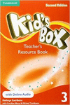 KID'S BOX LEVEL 3 TEACHER'S RESOURCE BOOK WITH ONLINE AUDIO 2ND EDITION