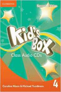 KID'S BOX LEVEL 4 CLASS AUDIO CDS (3) 2ND EDITION