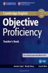 OBJECTIVE PROFICIENCY TEACHER'S BOOK 2ND EDITION