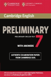 CAMBRIDGE ENGLISH PRELIMINARY 7 STUDENT'S BOOK WITH ANSWERS