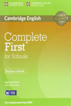 COMPLETE FIRST FOR SCHOOLS TEACHER'S BOOK