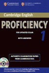 CAMBRIDGE ENGLISH PROFICIENCY 1 FOR UPDATED EXAM SELF-STUDY PACK (STUDENT'S BOOK