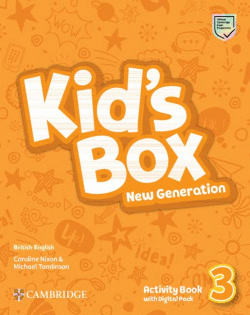 KID'S BOX NEW GENERATION LEVEL 3 ACTIVITY BOOK WITH DIGITAL PACK BRITISH ENGLISH