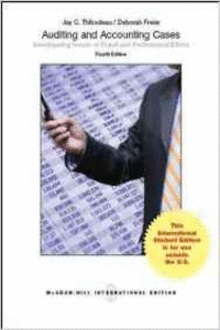 AUDITING AND ACCOUNTING CASES: INVESTIGATING ISSUES OF FRAUD AND PROFESSIONAL ET