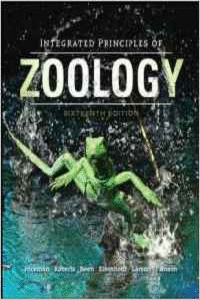 INTEGRATED PRINCIPLES OF ZOOLOGY