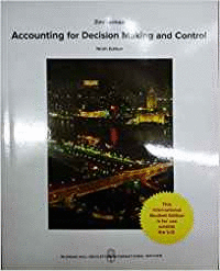 ACCOUNTING FOR DECISION MAKING AND CONTROL