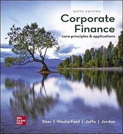 CORPORATE FINANCE: CORE PRINCIPLES AND APPLICATIONS