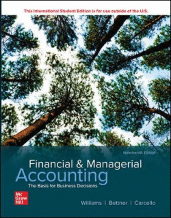 FINANCIAL & MANAGERIAL ACCOUNTING