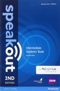 SPEAKOUT INTERMEDIATE 2ND EDITION STUDENTS' BOOK WITH DVD-ROM AND     MY