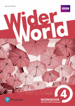 WIDER WORLD 4 WORKBOOK WITH ONLINE HOMEWORK PACK 2017