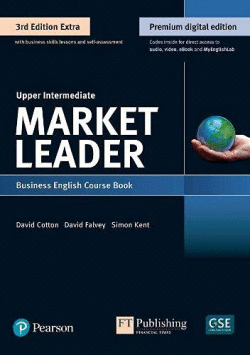 9781292361147 MARKET LEADER 3E EXTRA UPPER INTERMEDIATE COURSE BOOK, EBOOK, QR,