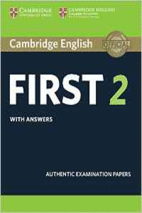 CAMBRIDGE ENGLISH FIRST 2 STUDENT'S BOOK WITH ANSWERS