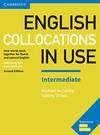 ENGLISH COLLOCATIONS IN USE INTERMEDIATE BOOK WITH ANSWERS 2ND EDITION