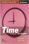 TIME FOR ENGLISH 2 SB PK CAST