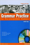 GRAMMAR PRACTICE PRE INTERMEDIATE STUDENT WITH KEY