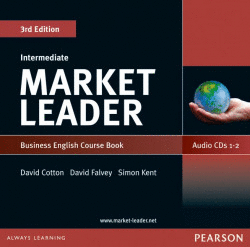 MARKET LEADER 3RD EDITION INTERMEDIATE COURSEBOOK AUDIO CD (2)