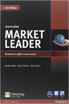 MARKET LEADER 3RD EDITION INTERMEDIATE COURSEBOOK & DVD-ROM PACK