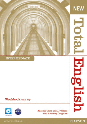 NEW TOTAL ENGLISH INTERMEDIATE WORKBOOK WITH KEY AND AUDIO CD PACK