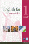 ENGLISH FOR CONSTRUCTION LEVEL 1 COURSEBOOK AND CD-ROM PACK