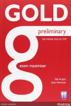 GOLD PRELIMINARY MAXIMISER WITHOUT KEY