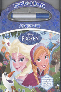 PINTAR Y BORRAR FROZEN