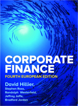 CORPORATE FINANCE