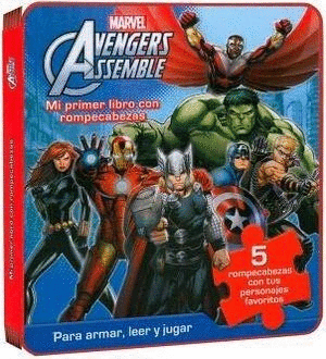 AVENGER ASSEMBLE PARA ARMAR, LEER Y JUGAR (PUZZLE GRANDE)