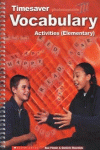 TIMESAVER VOCABULARY ACTIVITIES: ELEMENTARY