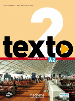 TEXTO 2 LIVRE ELEVE AVEC DVD NIVEAU A2