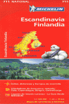 MAPA NATIONAL ESCANDINAVIA FINLANDIA
