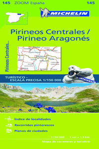 MAPA ZOOM PIRINEOS CENTRALES / PIRINEO ARAGONS