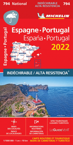 MAPA NATIONAL ESPAA, PORTUGAL 2022 - ALTA RESISTE