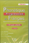 PHONÉTIQUE PROGRESSIVE DU FRANÇAIS - 2ª ÉDITION - 4 CD AUDIO COLLECTIFS - NIVEAU