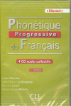 PHONTIQUE PROGRESSIVE DU FRANAIS - 2 DITION - 4 CD AUDIO COLLECTIFS - NIVEAU