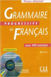 GRAMMAIRE PROGRESSIVE DU FRANCAIS + CD